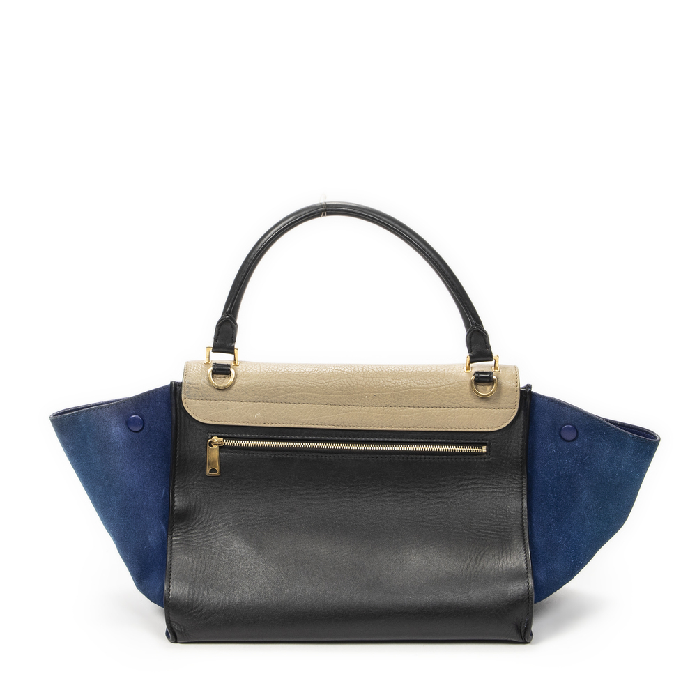 Celine Medium Tricolor Trapeze - Picture 5 of 10